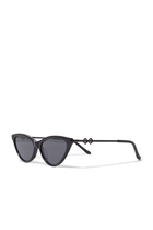 Kourt Cat-Eye Sunglasses